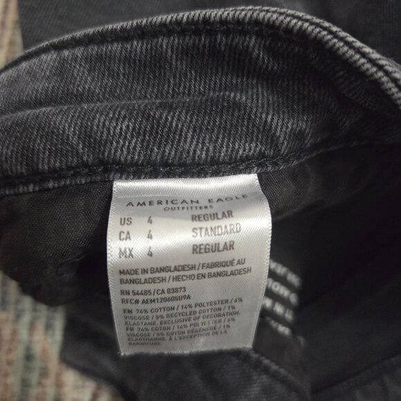 American Eagle Mom Stretch Jeans, size 4 - Picture 6 of 6